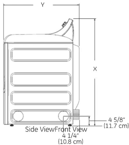 GE GTV21ESSJWW - UNPACKING YOUR DRYER - 3