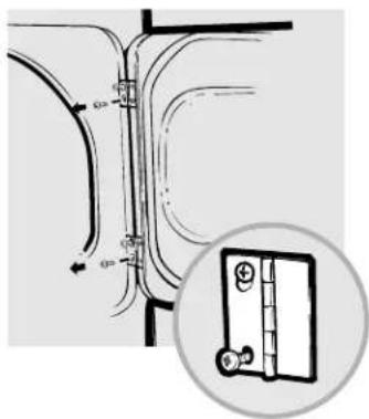 GE DNCD450EAWC - About reversing the door. - 1