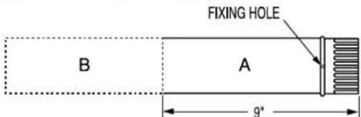 GE Profile DPR483EAWW - ⑨ DRYER EXHAUST TO RIGHT OR BOTTOM CABINET - 2