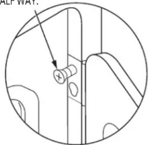 GE Profile DPR483EAWW - CHANGING DIRECTION OF DOOR OPENING - 2