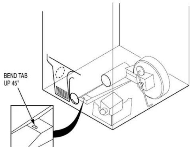 GE Profile DPR483EAWW - ⑨ DRYER EXHAUST TO RIGHT OR BOTTOM CABINET - 3