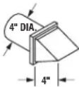 GE Profile DPR483EAWW - WARNING - USE ONLY METAL 4-IN. DUCT. NOT USE DUCT LONGER THAN SPECIFIED THE EXHAUST LENGTH TABLE. - 1