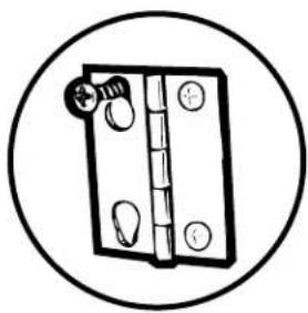 GE DLSR483EEWW - Reversing the Door - 1