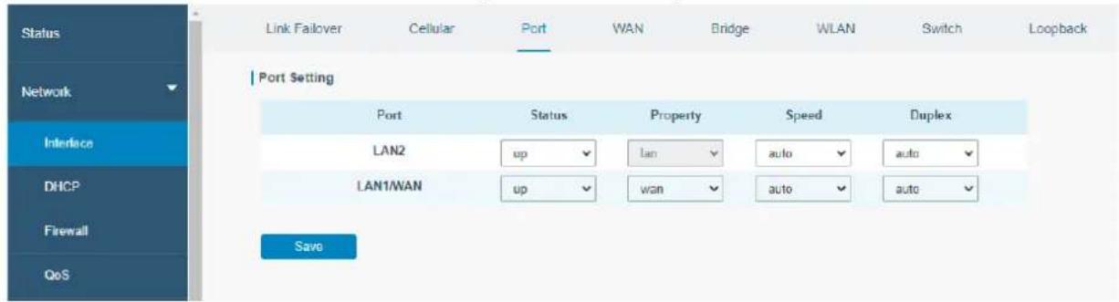 LTS LT-4GPOEW1 - Ethernet WAN Configuration - 1