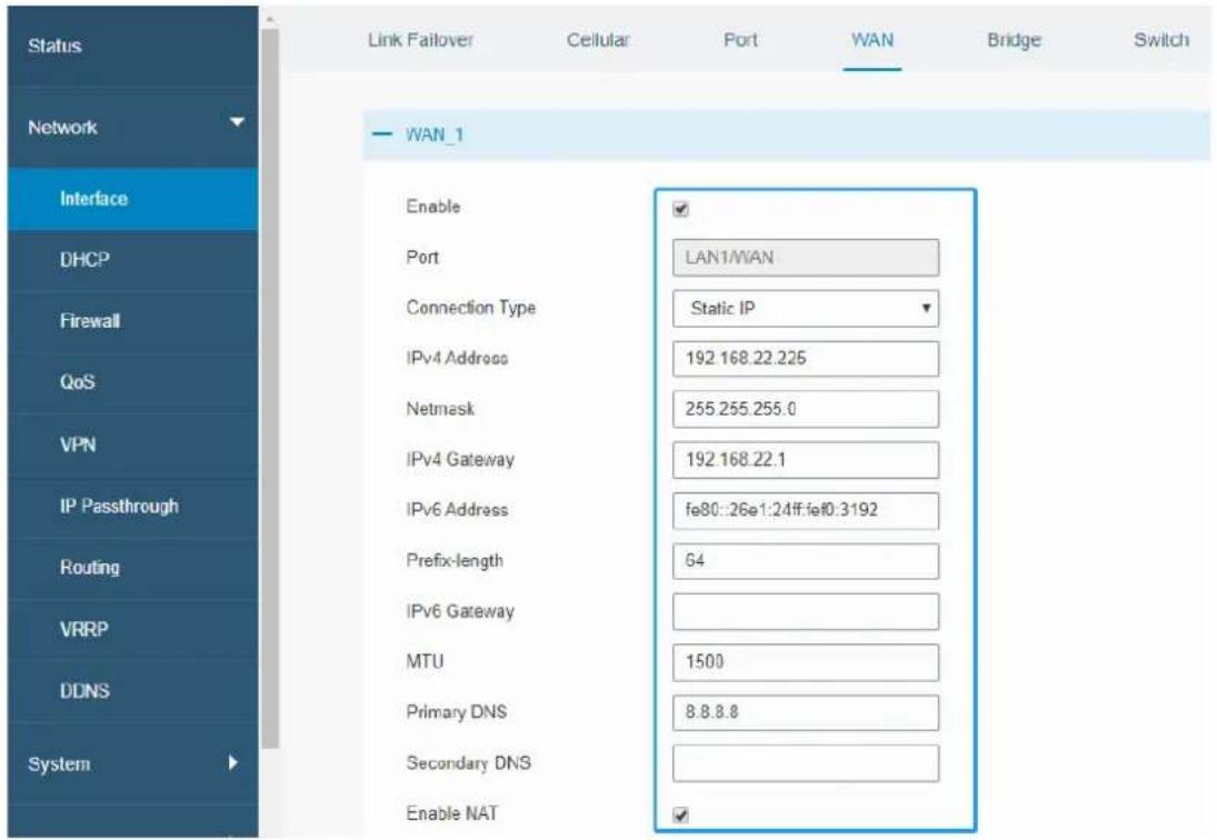 LTS LT-4GPOEW1 - Ethernet WAN Configuration - 2