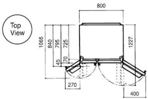 GE Profile TPJ24PRDWW - EXTERNAL DIMENSIONS (continued) - 7