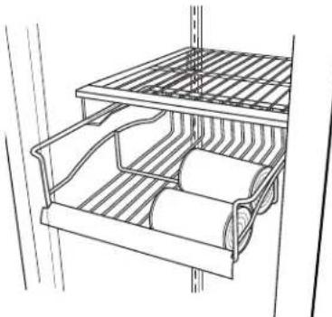 GE ZIS420NR - Removable wine rack - 3