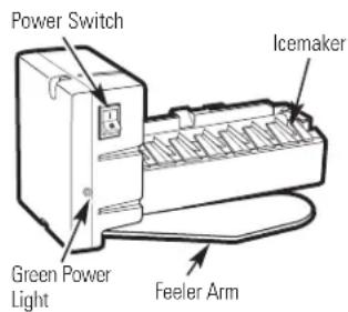 GE ZIS420NR - A newly-installed refrigerator may take 12–24 hours to begin making ice. - 1
