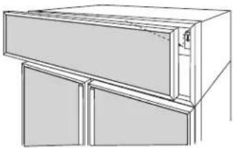 GE ZISW48DC - To change grille panel size: - 5