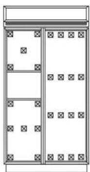 GE ZISW48DC - Handles - 2