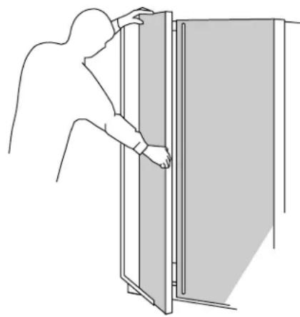 GE ZISW48DC - See Step 4A for Stainless Steel panels - 2