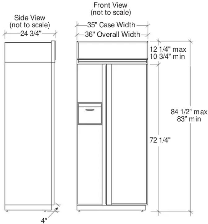GE ZISB36DC - ZIS36N (non-dispenser) - 3
