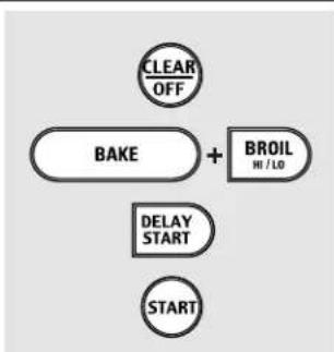 GE Profile JDP46WDWW - How to Set for Timed Baking/Roasting-Immediate Start and Automatic Stop - 1