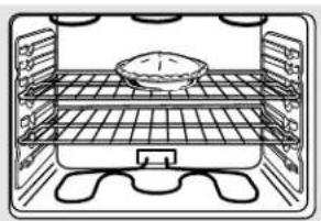 GE Profile JDP46WDWW - How to Set the Oven for Baking or Roasting - 1