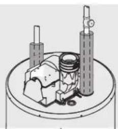 GE GP50T06TVT - Hot and Cold Pipe Insulation Installation - 1