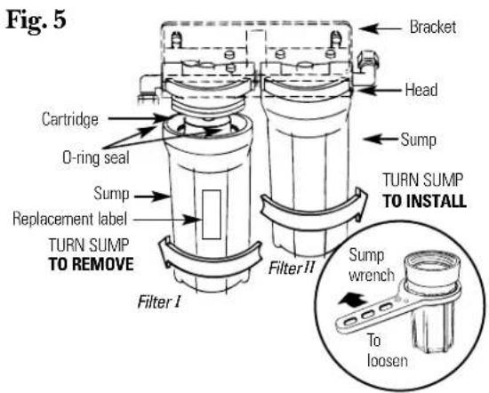 GE GXUT03B - Filter Cartridge Installation or Replacement - 1