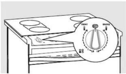 GE Profile JD966KDCC - Using the Bridge Burner - 1