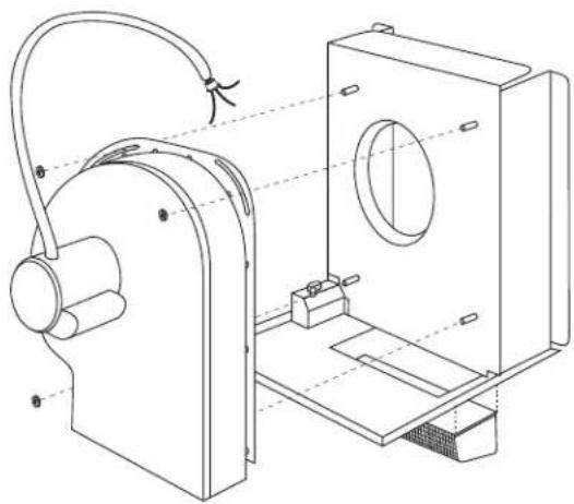GE ZGU365DBBBG - Step 6 Mount Blower - 1