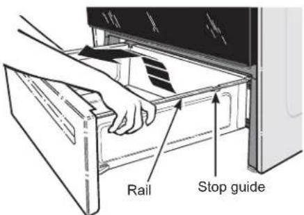 GE Profile PHB920FJDS - To replace the drawer: - 1