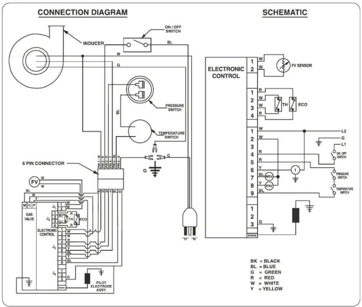 GE GP50T06PVJ - Wiring - 1