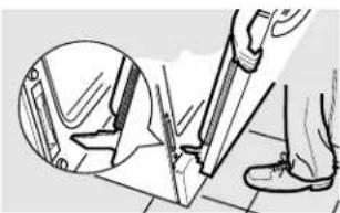 GE Profile JDP47CFCC - To clean the outside of the door: - 2