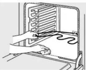 GE Profile PB750TNWW - To replace the cover: - 1