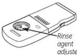 GE GLD6800NBB - Rinse Aid Setting - 1