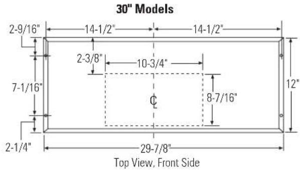 GE Profile JV935DBB - Alternate Mounting Method INSTALL HOOD TO SOFFIT OR BENEATH CABINETS - 3