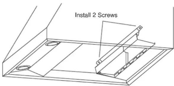 GE Café CV936EKDS - INSTALL FILTER SUPPORT - 2