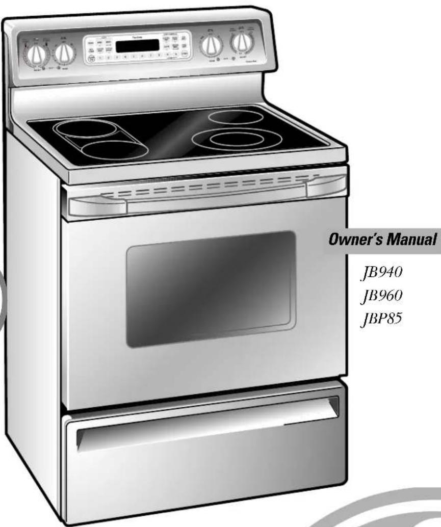 GE Profile Spectra JB940BBBB - Self-Cleaning Convection Ranges - 1