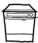 GE GSD4800GCC - The air gap is easy to clean. - 1