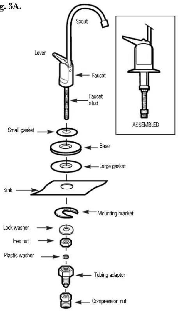 GE GNUT03A - Faucet Installation - 1