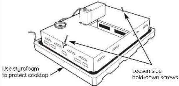GE Profile JGP990WELWW - PREPARE THE COOKTOP - 2
