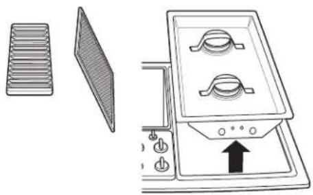 GE Profile JGP990WELWW - PREPARE THE COOKTOP - 1