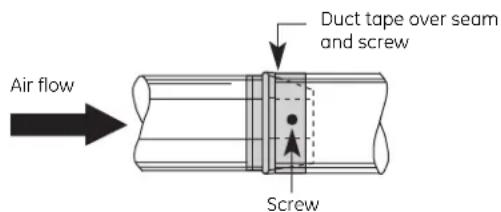 GE Profile JGP990WELWW - INSTALL THE DUCTWORK - 2