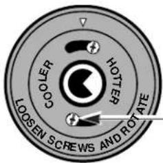 GE JBS05YAD - Back of the OVEN CONTROL knob - 2