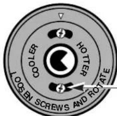 GE JBS05YAD - To Adjust the Thermostat: - 1