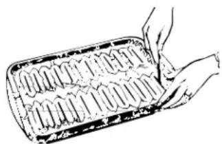 GE JBS05YAD - Use of Aluminum Foil - 1