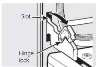 GE Profile PB905DTBB - To clean the outside of the door: - 1