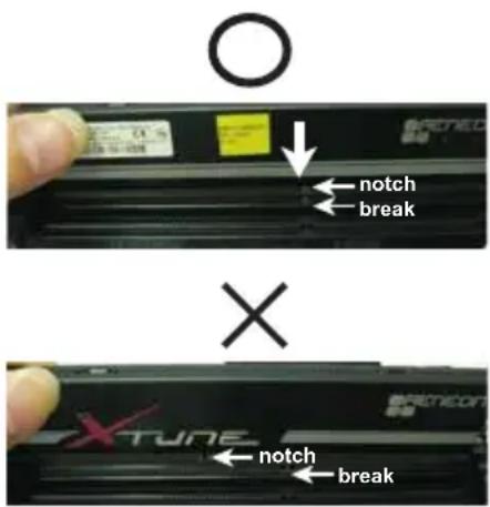 ASROCK A75iCafe - Installing a DIMM - 2