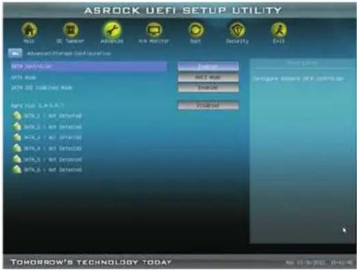 ASROCK A75iCafe - Storage Configuration - 1