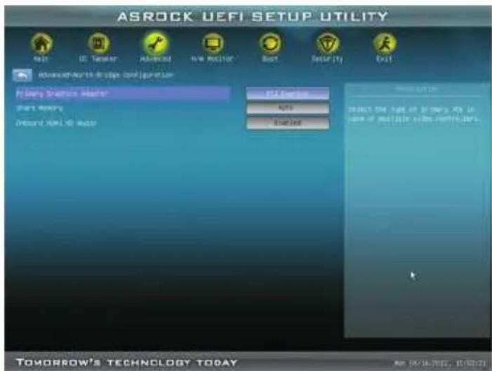 ASROCK A75iCafe - North Bridge Configuration - 1