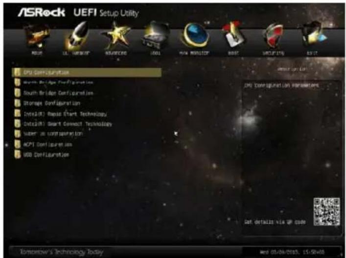 ASROCK H61M-S1 PLUS - Advanced Screen - 1