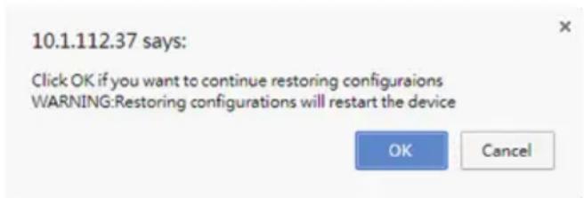 GIGABYTE H242-Z10 - Procedure for Restore Configuration: - 1