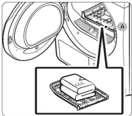 SAMSUNG DV90T6440LE - Using the drying rack (applicable models only) - 2