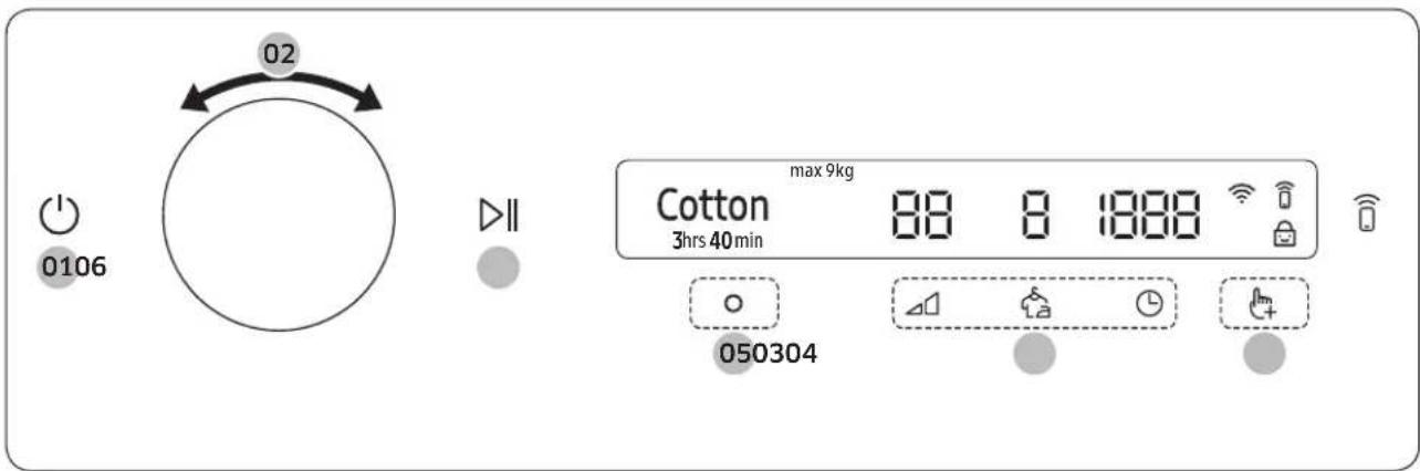 SAMSUNG DV90T6440LE - Operations - 1
