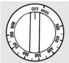 HOTPOINT RB797BBBB - To Adjust the Thermostat on Standard Clean Models - 1