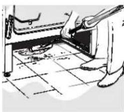 HOTPOINT RB797BBBB - Broiler Pan & Grid - 1