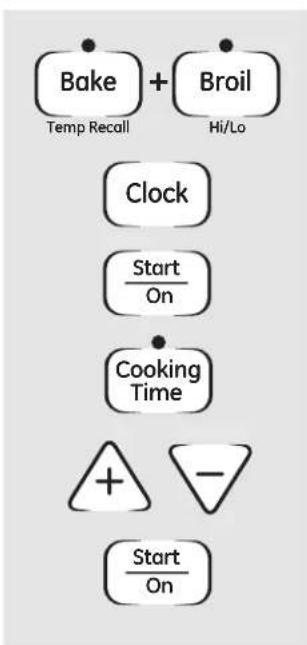GE JBP64DMCC - How to Set Sabbath Feature for Regular Baking/Roasting - 1