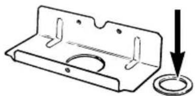 GE JBP25DJWH - Power Cord Strain Relief Installation - 2